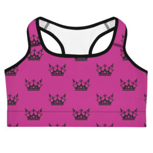 Politely Ratchet “Respect the Crown” Sports bra