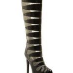 Knee high See through Stiletto Boot by MORENO